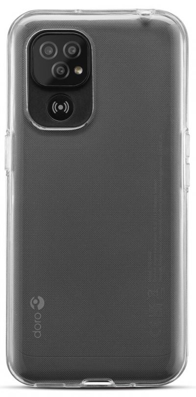DORO Coque  8100/8110 Transparente Blanc 