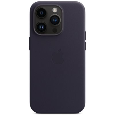 APPLE Coque en cuir avec MagSafe pour  iPhone 14 Pro Encre violette