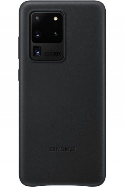SAMSUNG Coque en Cuir pour Galaxy S20 Ultra