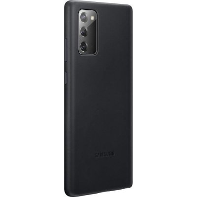 SAMSUNG Coque en cuir pour  g note 20 noire 