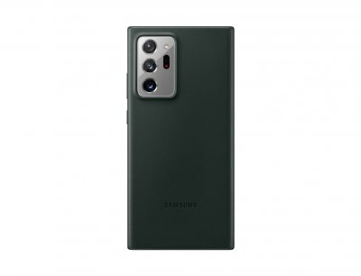 SAMSUNG Coque en cuir pour  g note 20 ultra verte 