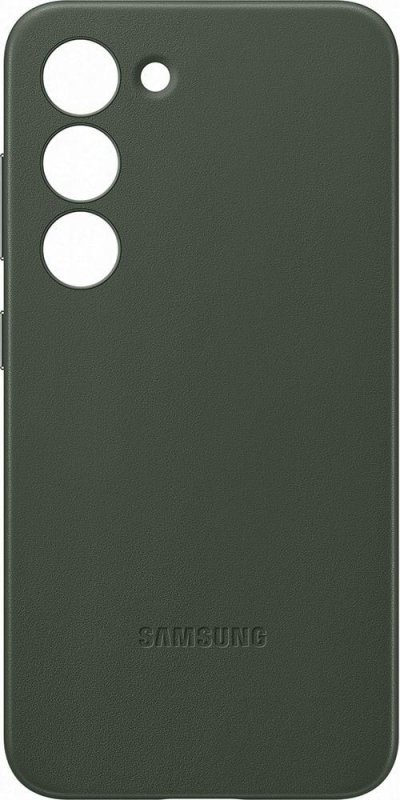 SAMSUNG Coque en cuir -  - Galaxy S23 - Vert - Rigide - Mixte