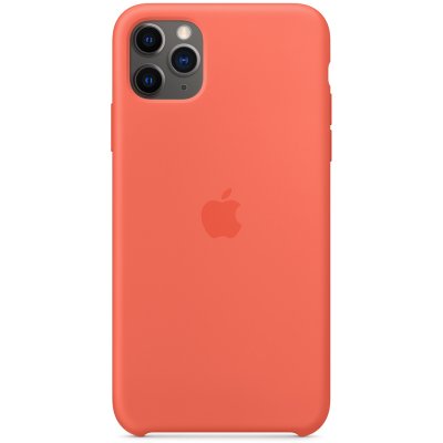 APPLE Coque en silicone  iPhone 11 Pro Max - Clementine Orange