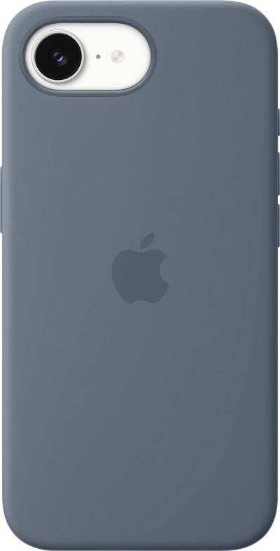 APPLE Coque en silicone avec MagSafe  Bleu maritime pour iPhone 17e
