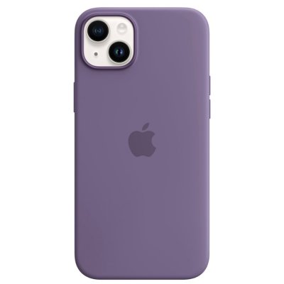 APPLE Coque en silicone avec MagSafe pour  iPhone 14 Plus Iris