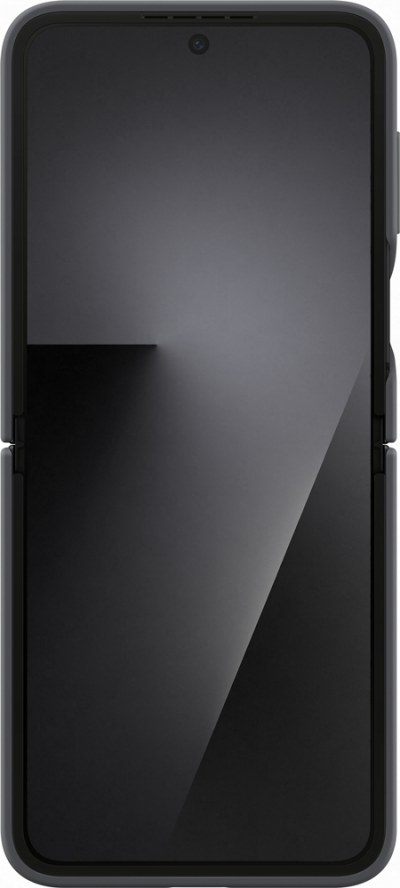 SAMSUNG Coque en silicone noire avec anneau pour Galaxy Z Flip7 FE
