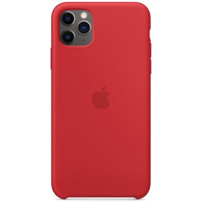 APPLE Coque en silicone pour iPhone 11 Pro Max Rouge