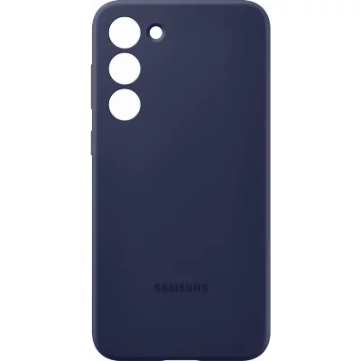 SAMSUNG Coque en silicone  Coque en silicone bleue pour Galaxy S23 Plus