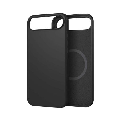 WEFIX Coque en Silicone  MagSafe Noir pour iPhone 17 Air