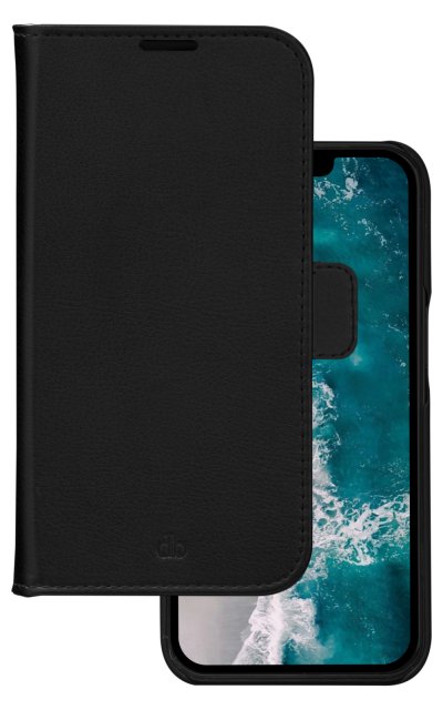 DBRAMANTE1928 Coque et &eacute;tui t&eacute;l&eacute;phone mobile D.bramante1928 Folio Stockholm - iPhone 14 Pro - Black