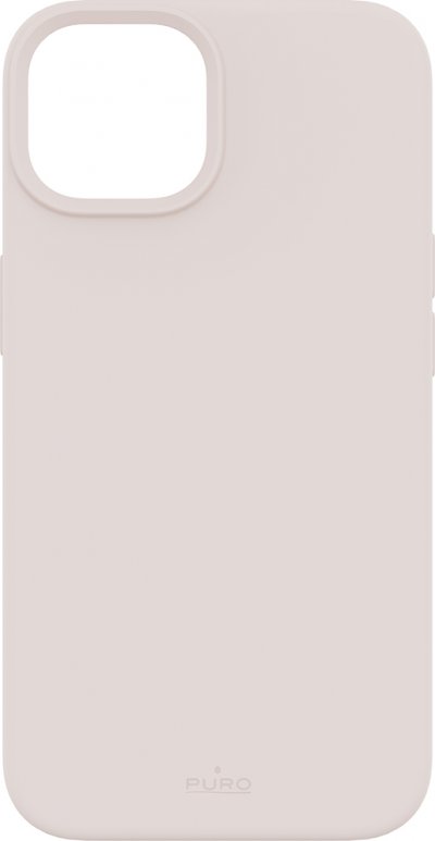 PURO Coque et &eacute;tui t&eacute;l&eacute;phone mobile  Coque Silicon Icon IP14 Plus Rose