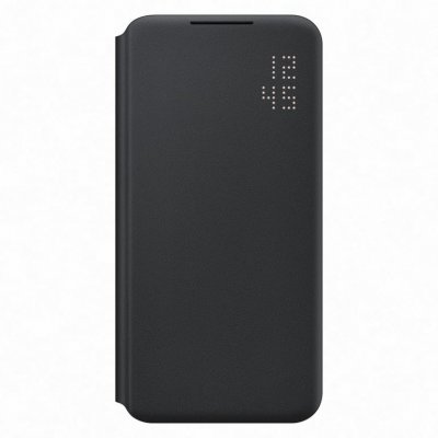 SAMSUNG Coque et &eacute;tui t&eacute;l&eacute;phone mobile  Coque Smart LED View S22+ Noir