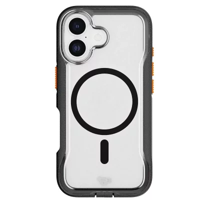 TECH21 Coque EvoPro pour iPhone 17 Compatible MagSafe Bords Sur&eacute;lev&eacute;s Noir
