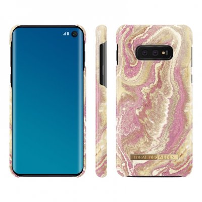 IDEAL OF SWEDEN Coque fashion golden blush marble pour samsung g s10e 