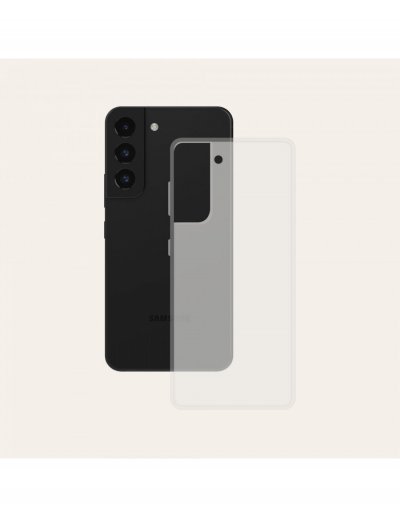 KSIX Coque flexible transparente  pour Samsung Galaxy S22