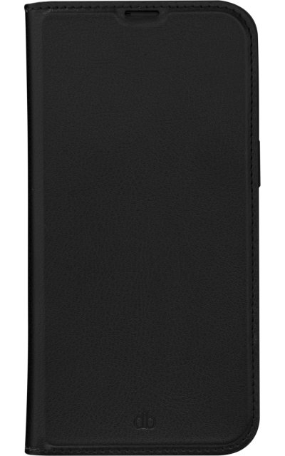DBRAMANTE1928 Coque Folio Oslo pour iPhone 14 Pro Max Noir