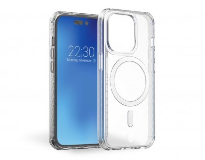 FORCE CASE Coque  iPhone 14 Pro Air Magsafe transparent 
