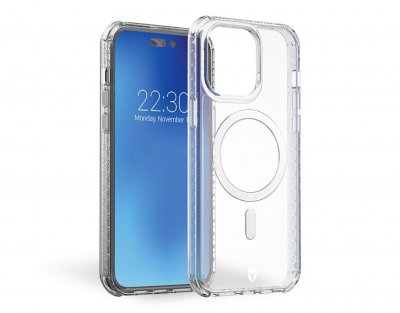 FORCE CASE Coque  iPhone 14Pro Max Air Magsafe transparent 
