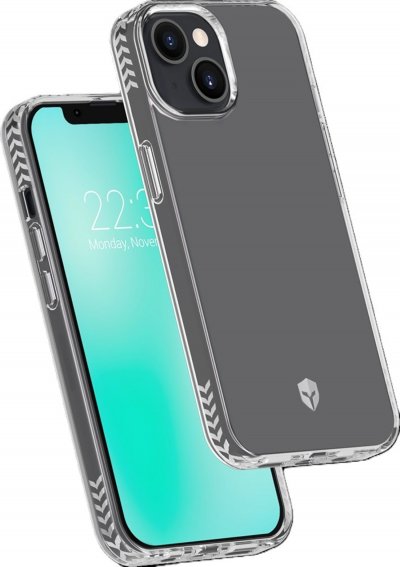 FORCECASE Coque  Renforc&eacute;e Anti-Chutes pour iPhone 14 Transparent