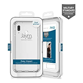 JAYM Coque Galaxy A21S Plastique Transparente
