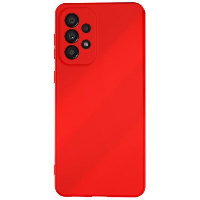 JAYM Coque Galaxy A32 (4G) Plastique Rouge