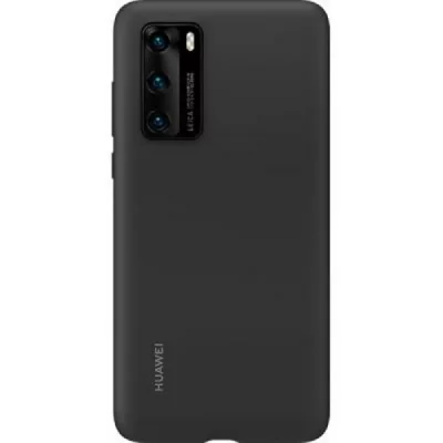 HUAWEI Coque   P40 Silicone noir 