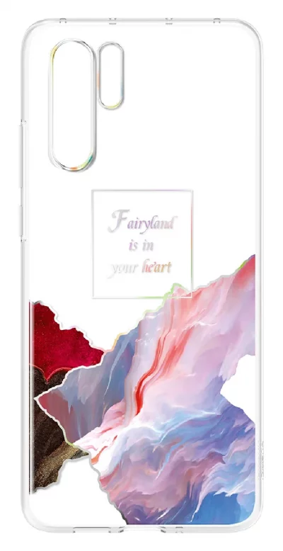 HUAWEI Coque  P30 Pro Clear floating