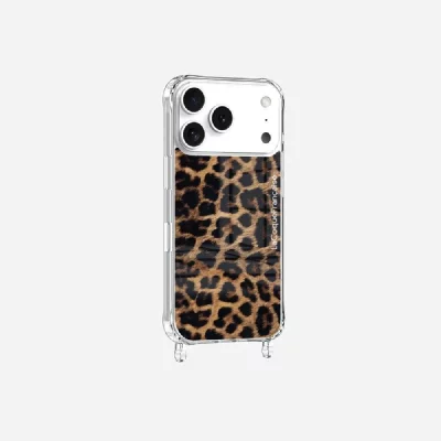 LA COQUE FRANCAISE Coque imprim&eacute;e MagSafe avec anneau Leopard brun iPhone 17 Pro Max