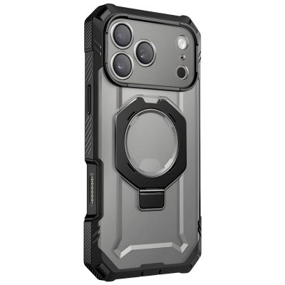 SUPCASE Coque Int&eacute;grale pour iPhone 17 Pro MagSafe S&eacute;rie Unicorn Beetle Grip Pro Noir