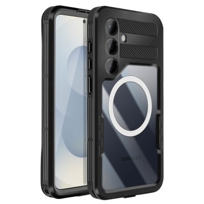 REDPEPPER Coque Int&eacute;grale pour Samsung Galaxy S25 Plus &Eacute;tanche MagSafe Transparent - Neuf