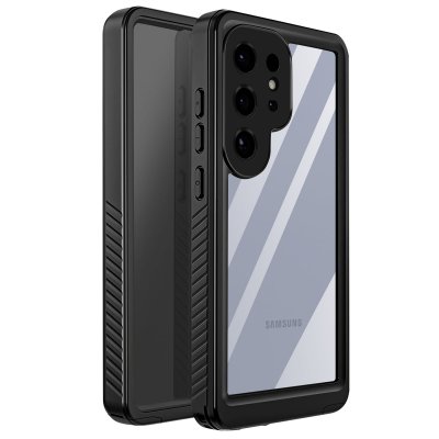 REDPEPPER Coque int&eacute;grale pour Samsung Galaxy S25 Ultra Etanche IP68 Antichoc  Transparent
