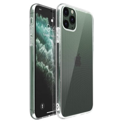 AVIZAR Coque iPhone 11 Pro Silicone Gel Flexible R&eacute;sistant Ultra fine transparent