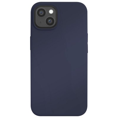 JAYM Coque iPhone 13 Mini Silicone Bleu