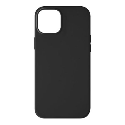 AVIZAR Coque Iphone 13 Mini Silicone Semi-Rigide Finition Soft-Touch Noir