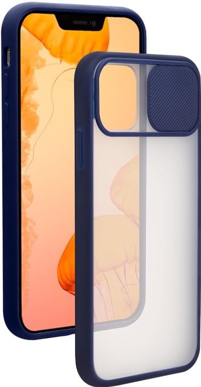 BIGBEN CONNECTED Coque iPhone 13 mini Slide Contour Bleu Bigben - Neuf