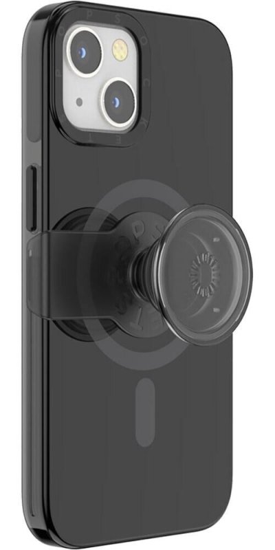 POPSOCKETS Coque iPhone 13 Pro Compatible MagSafe avec Popgrip Slide  Noir
