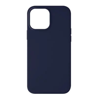 AVIZAR Coque iPhone 13 Pro Silicone Semi-rigide Finition Soft-touch bleu nuit