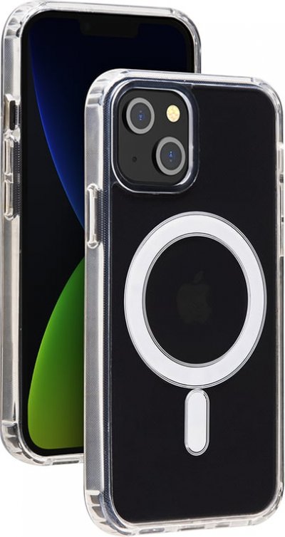 BIGBEN Coque iphone 14 plus compatible magsafe hybride transparente 