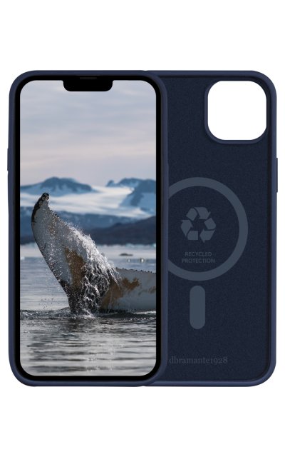 DBRAMANTE1928 Coque iPhone 14 Plus Compatible MagSafe Monaco Pacific Blue - Plastique recycl&eacute;  - Neuf