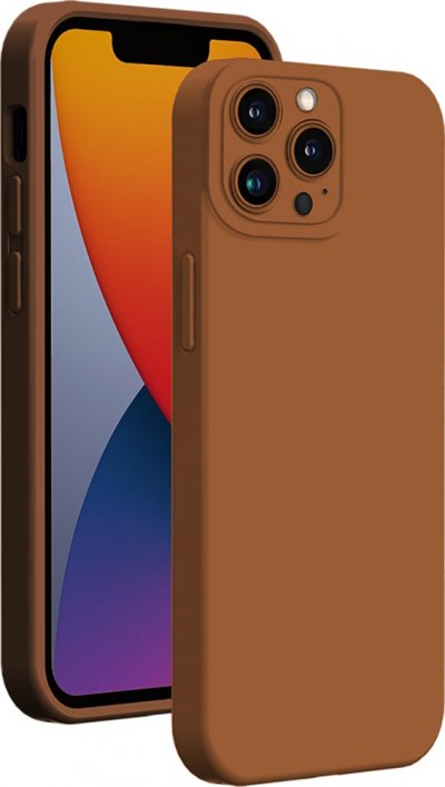 BIGBEN CONNECTED Coque iPhone 14 Pro Max Silicone Full protect Taupe Bigben - Neuf