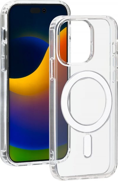 BIGBEN INTERACTIVE Coque iPhone 15 Pro Max Compatible MagSafe Hybride Transparente Bigben