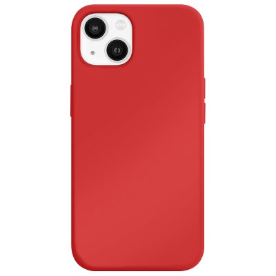 JAYM Coque iPhone 15 - Silicone - Rouge