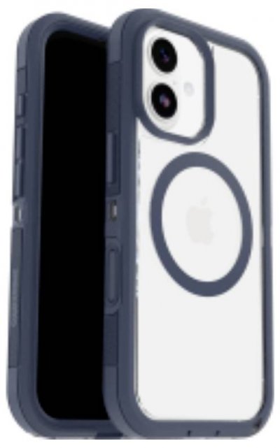 OTTERBOX Coque iPhone 17 Defender Series Pro XT pour MagSafe Baby Blue Clear