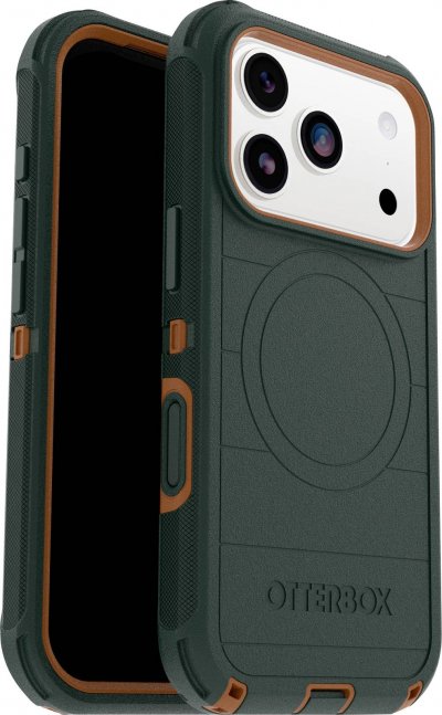 OTTERBOX Coque iPhone 17 Pro Defender Series Pro pour MagSafe Green Intrigue