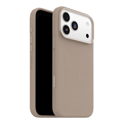 OTTERBOX Coque iPhone 17 Pro Max Symmetry Series Cactus Leather pour MagSafe Grey Comfort