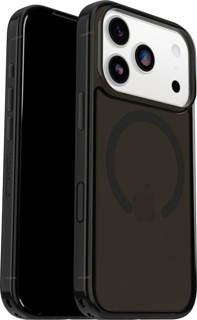 OTTERBOX Coque iPhone 17 Pro Symmetry Series Clear pour MagSafe Black Mist