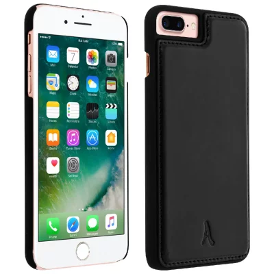 ALTADIF Coque iPhone 8 Plus / 7 Plus / 6S Plus / 6 Plus Akashi - Noir