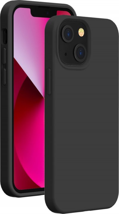 BIGBEN CONNECTED Coque iPhone COVSOFTIP1361B Coque Noir iPhone 13