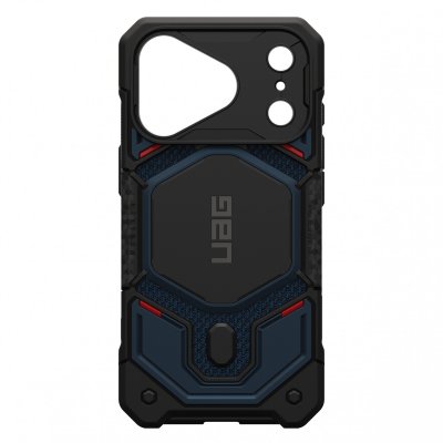 UAG Coque MagSafe Antichoc Monarch Pro pour iPhone 17 Pro / 18 Pro Noir / Bleu