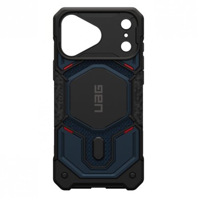 UAG Coque MagSafe Antichoc Monarch Pro pour iPhone 17 Pro Max / 18 Pro Max Noir / Bleu